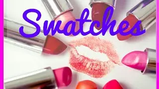 Swatches en los labios💋|Mis labiales Avon, &Eacute;sika y m&aacute;s |Vanuka Pe&ntilde;a💋💄