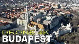 Budapest, Hungary 🇭🇺 Drone 4K 60 fps