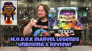 M.O.D.O.K Marvel Legends Unboxing & Review! One of Marvels Most Wanted!