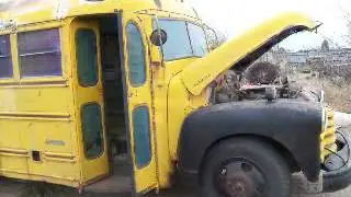 Old school bus gets restored