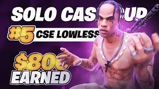 TOP 5 SOLO CASH CUP FINALS 🏆| Lowless