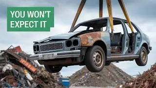 Scrap Cars Are Melted and Reborn as THIS 😳 You Won&rsquo;t Expect It