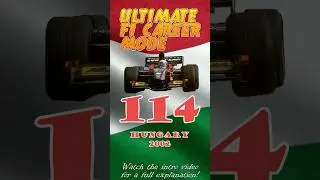 Ultimate F1 Career Mode #114 - Hungary 2002