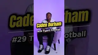 Get to know your Tiger Athlete, Caden Durham!🐯 #GetGordon #CadenDurham #LSU #lsufootball