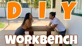 Our first DIY // DIY workbench // Everything from Bunnings Warehouse