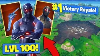 *NEW* LEVEL 100 OMEGA SKIN GAMEPLAY In Fortnite Battle Royale!