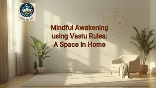Mindful Awakening using Vastu rules, a Space in home.