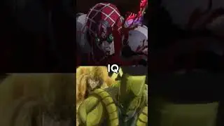 Dio Za Warudo VS Diavolo King Crimson #Shorts #jjba