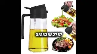 Oil Spray Bottle (2in1) #kitchen #ad #abuja #oilspraybottles #fyp #reels #viral #chef