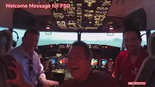 Welcome message for FSO Pilot Academy