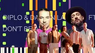 Diplo & Damian Lazarus Ft Jungle - DON'T BE AFRAID (PRO MIDI FILE REMAKE) - 
