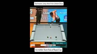Johann Chua Insane Jump Shots at Reyes Cup 2025 Team Asia vs Team ROW | Tow Incredible Jump Shots