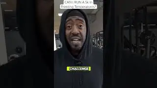 Running In The Cold, Can I run a 5K in freezing temperatures? #personaltrainer #fitnessmotivation