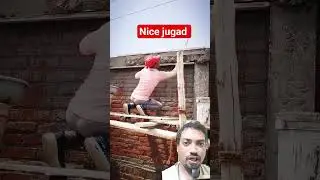mistri ka desi jugad 😍. #greenscreen #construction #shortvideo