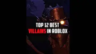 Top 12 best villains in roblox (overall impact) #roblox #robloxedit #robloxshorts #villain #hacker