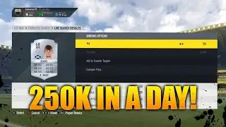 250k In A Day Trading Method !!! - FIFA 17 Trading Method