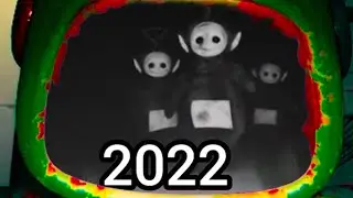 Evolution of Cursed Teletubbies