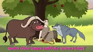 Bad Wolf and the Intelligent Buffalo  Bedtime Stories for Kids in English  Fairy Tales