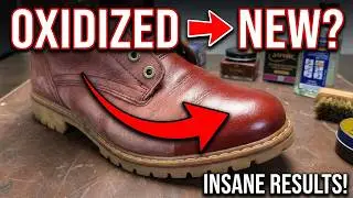 HOW to Clean Oxidized Leather Shoes and Restore Color