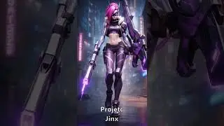 All Jinx Skins #leagueoflegend #skins #jinx