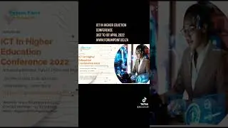 #ictineducation #conference ICT In Higher Education Conference