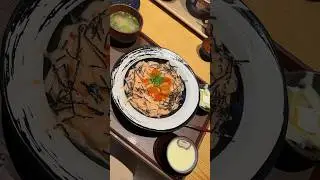 Quick review of Tendon Kohaku in Bellevue, WA | #shorts #japanese #food