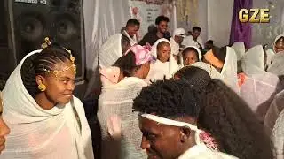 ፍሪይቲ ዓይኒ  ድምፃዊ ተመስገን ተኽላይ ምስ ደቂ እገላ #embadekina ዝገርም ፀወታ#ethiopia  #wedding #musizc