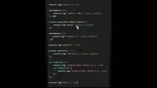 Java-script execution order and priority #shorts #viralshorts #javascript #coding