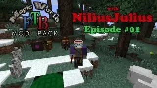 FTB Magic World Modpack #01 - Minecraft