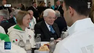 Olimpiadi, Mattarella al Villaggio. Arrivi illustri, domani l’apertura