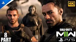 Unmasking El Sin Nombre | Call of Duty Modern Warfare-2 (Part-8) | 4k UHD | Gameplay Commentary