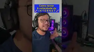 Como Ver a Velocidade de Download e Upload e o Ping da sua Internet