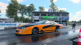 Over Driven Motorsports Mustang Promod Car testing New Transmission and Convertor 