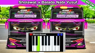 UPDATE TELOLET BASURI NADA VIRAL SHOLAWAT X BALADA NABI YUSUF REMIX❗PIANIKA BASURI
