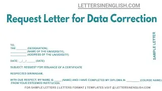 Request Letter For Diploma Replacement - Sample Letter for Issuance of New Diploma Certificate