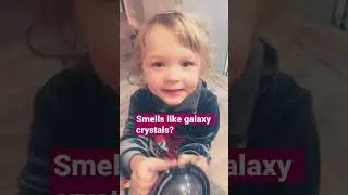 Onyx describing his galaxy bathbomb! #kidcontent #kidsvideo  #kids  #kidcosmic #momlife #twin