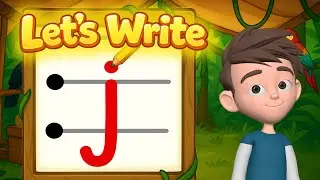✏️ Quick Write &ndash; Lowercase j, Practice Writing the Letter j #handwriting    #handwritingpractice