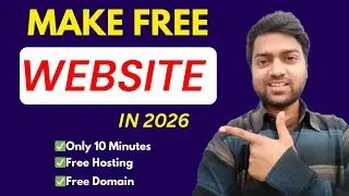 How to Make Free Website in 10 Minute With Free Hosting