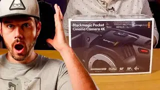 Распаковка Blackmagic Pocket 4K и первые впечатления