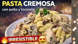 Esta pasta cremosa te va a conquistar desde el primer bocado