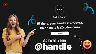 How to Create Youtube Handle Hindi || Youtube Handle Feature Kaise Enable Kare