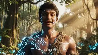 Jungle Me Light Chali Gayi 😱 | The AI Mowgli Comedy Short
