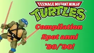 Compilation di pubblicità NINJA TURTLES anni '80 e '90 ITA ! Spot televisivi giocattoli vintage