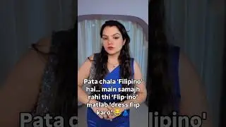 When You Hear 'Filipino' But Think 'Flip-ino'! | Bebot Dress Flip Challenge