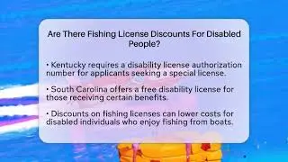 Are There Fishing License Discounts For Disabled People? - Boat Life Masters