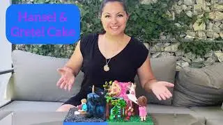 Hansel and Gretel cake decoration for Cake Art Bulgaria / Торта Хензел и Гретел