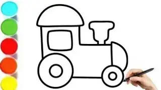 train🚃🚂drawing|alphabet train drawing for kids|train drawing easy step by step|train🚆 drawing easy 