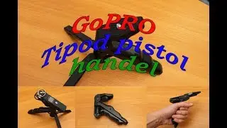 3 in 1 Gopro accessories stabilizer pistol handle  (Ручка пистолет штатив для экшен-камеры)