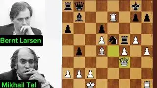 Mikhail Tal vs. Bent Larsen | 1965 Candidates Semifinal | Legendary Chess Match Analysis