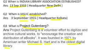 LIBRARY SCIENCE MCQ FOR ALL COMPETITIVE EXAMS